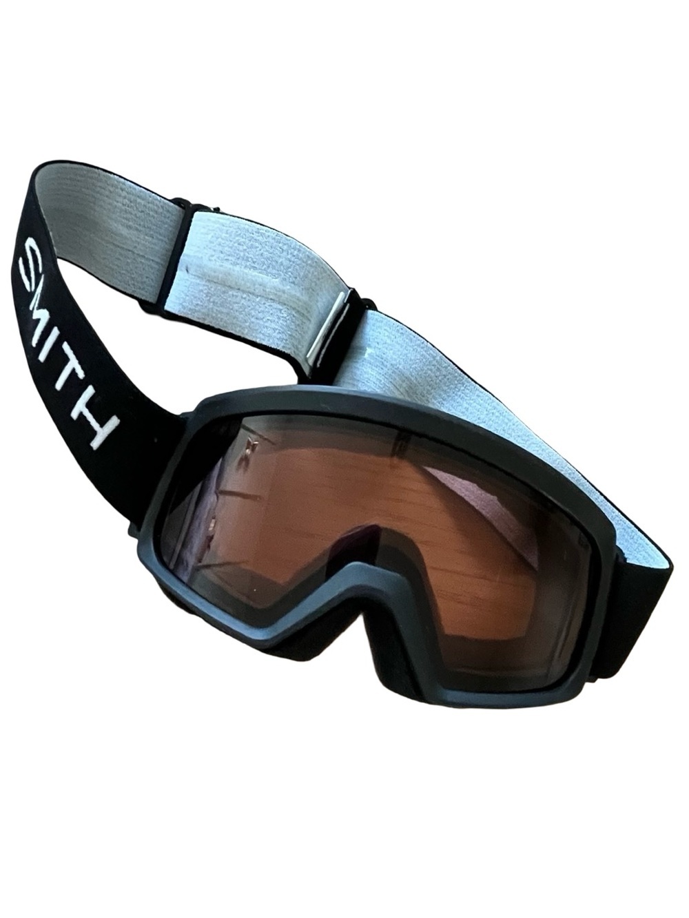 Smith Black Snow & Ski Goggles with Rose Tint Lens- Kids Size